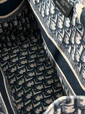 Large Christian Dior Book Tote